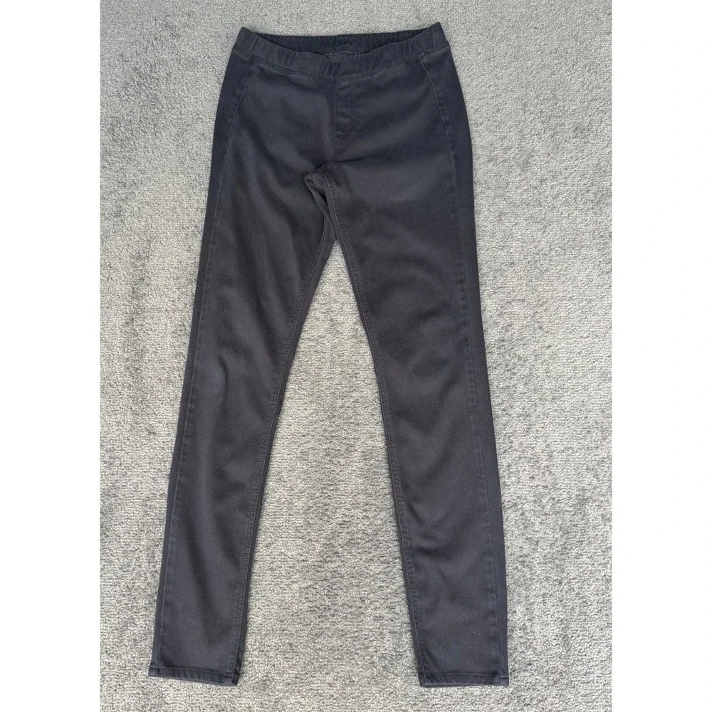 Uniqlo Ultra Stretch Leggings Pants Dark Gray Skinny Pull On‎ Womens Size S 3481